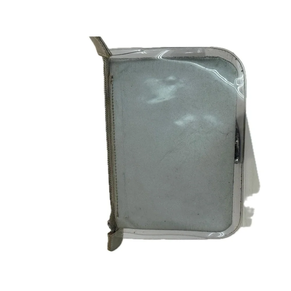 Foundation Louis Vuitton Clear Grey‎ Canvas Zip Pouch Museum Exclusive Bag